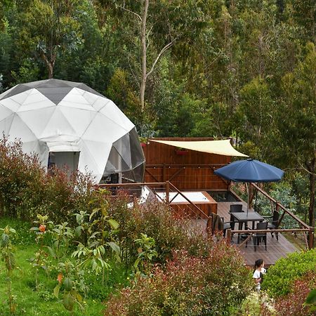 Hotel Golden Glamping Guatavita Exteriér fotografie