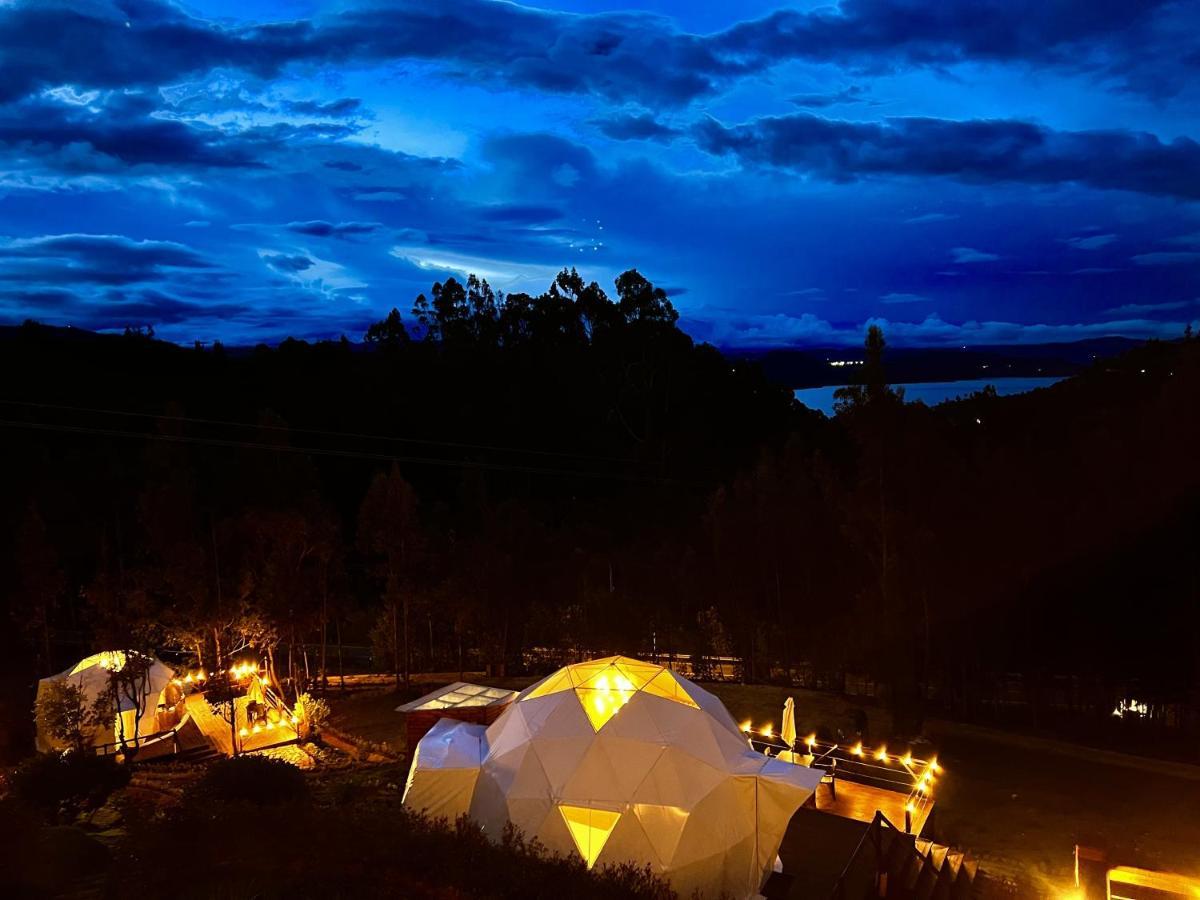 Hotel Golden Glamping Guatavita Exteriér fotografie
