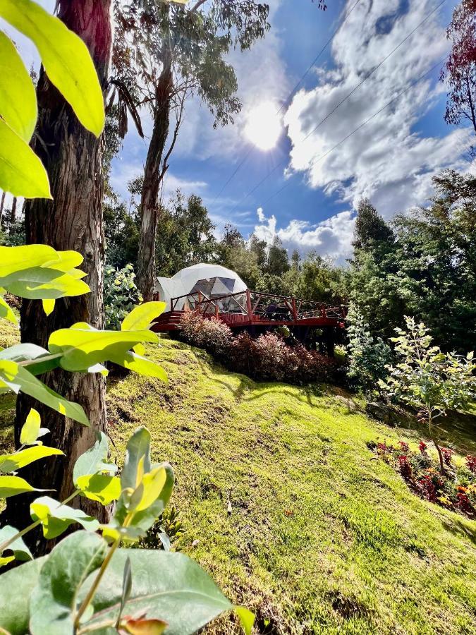 Hotel Golden Glamping Guatavita Exteriér fotografie