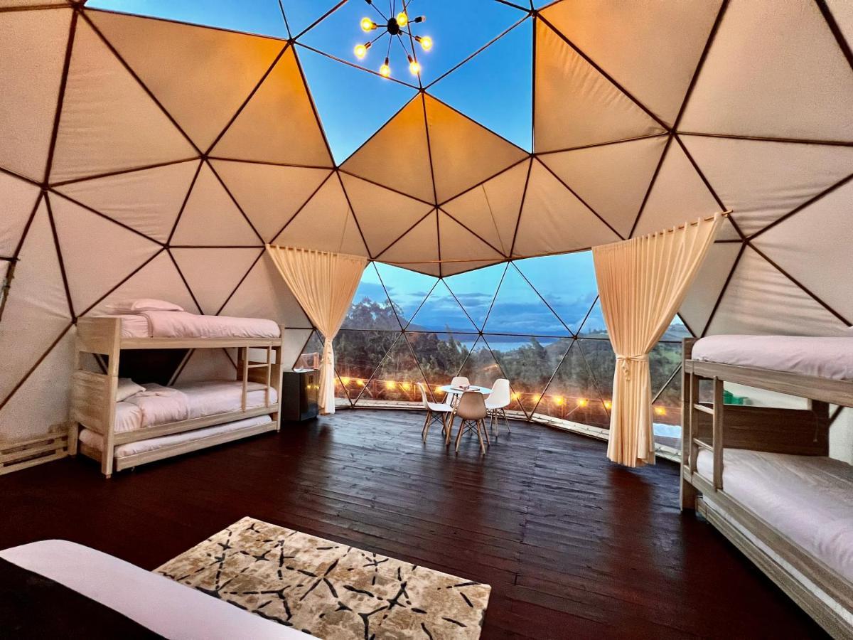 Hotel Golden Glamping Guatavita Exteriér fotografie