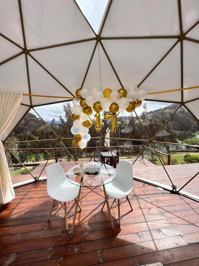 Hotel Golden Glamping Guatavita Exteriér fotografie