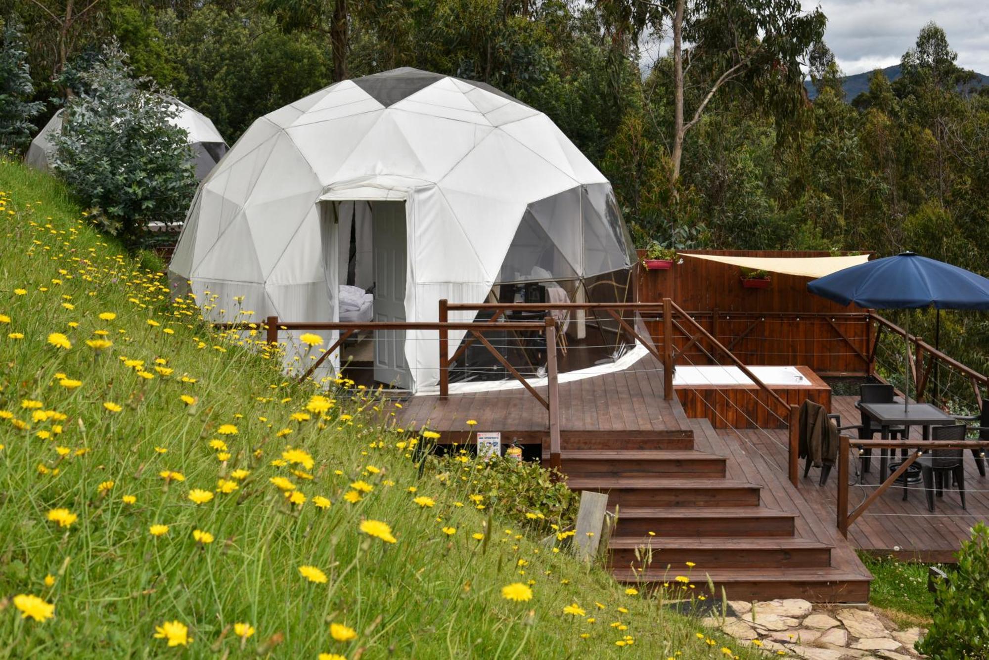 Hotel Golden Glamping Guatavita Exteriér fotografie