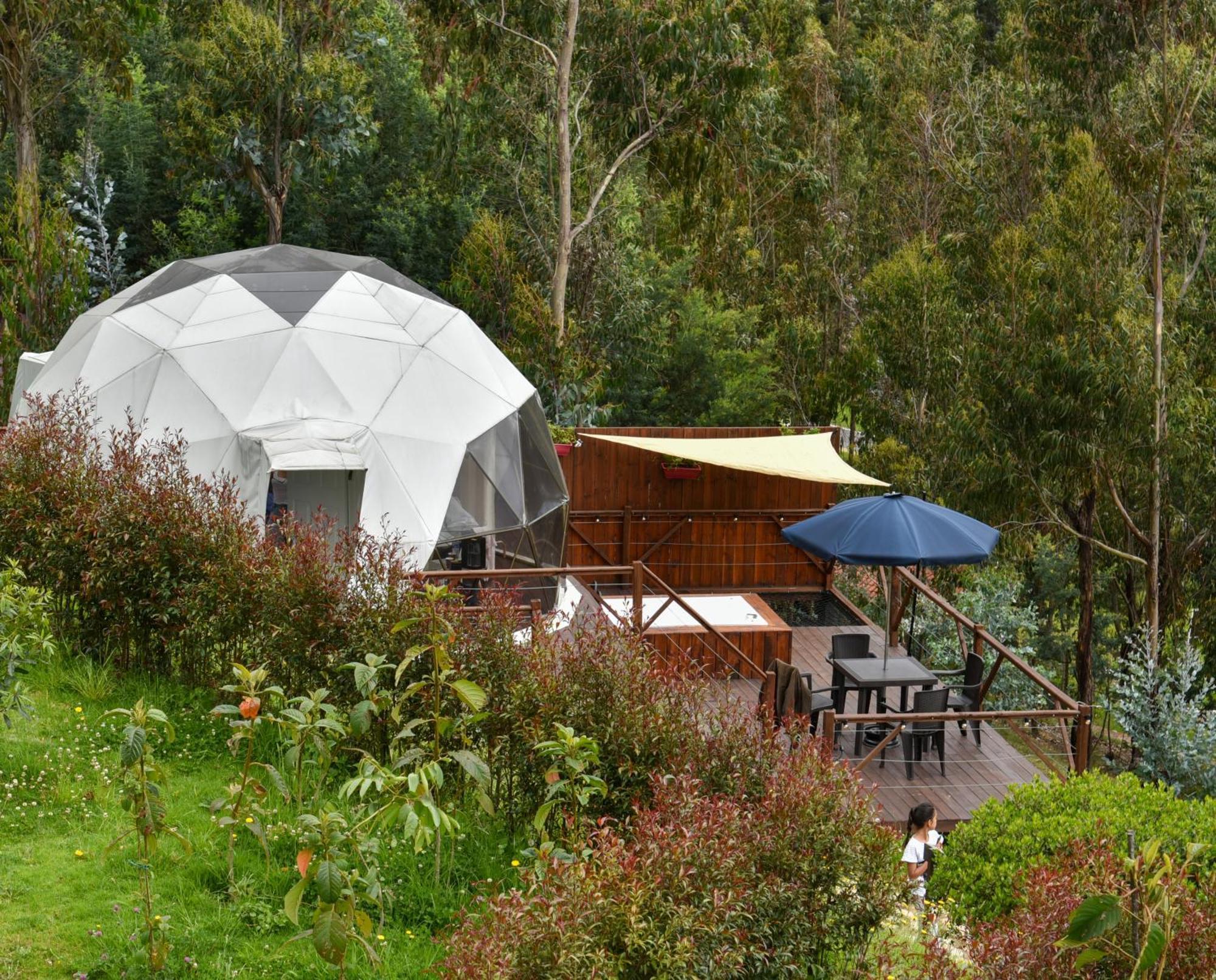 Hotel Golden Glamping Guatavita Exteriér fotografie